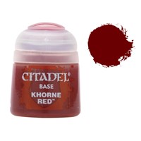 Citadel Paint Base Khorne Red (Også kjent som Scab Red)